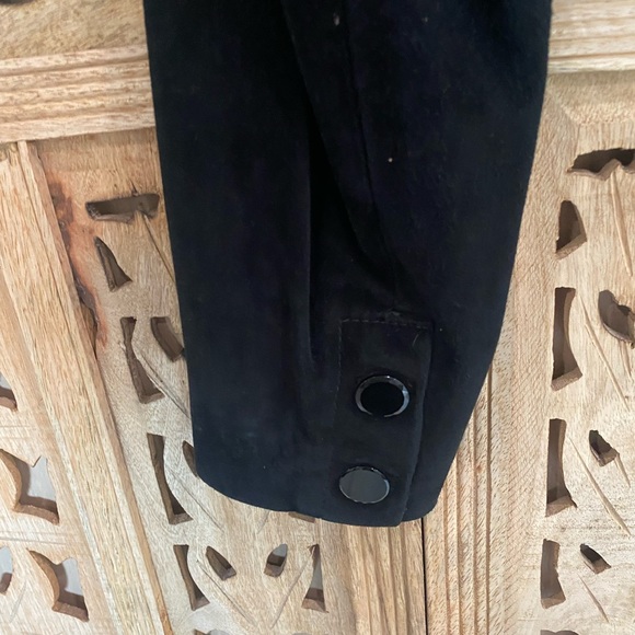 Michael Hoban Suede, sequin bolero jacket.  Fantastic. - Picture 4 of 9